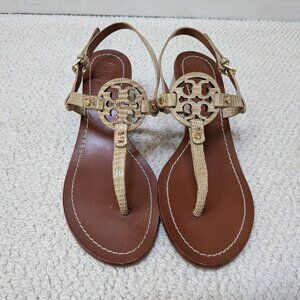 Authentic Tory Burch block heel sandals - Size 6.5